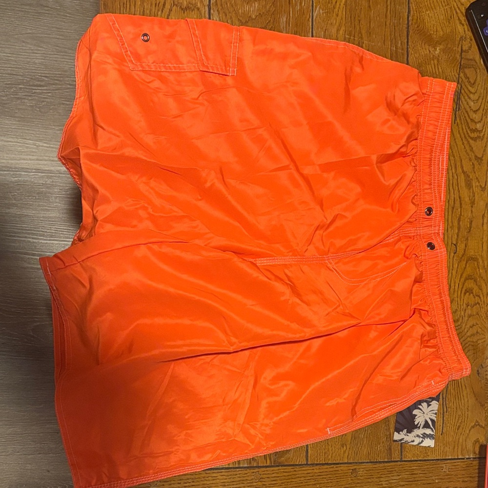 Bright Orange Swim Shorts
